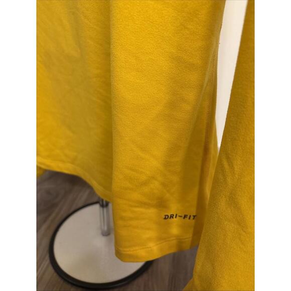 Nike Women North Dakota State Dri-Fit 1/4 Zip Long Sleeve Pullover NDSU Bison L - Picture 5 of 6